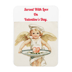 Vintager Cupid Magnet