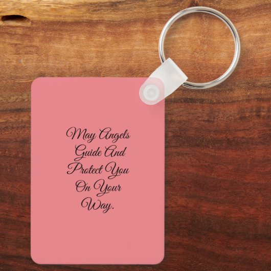 Vintager Cupid Valentine Schlüsselanhänger (Rückseite)