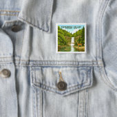 Vintager Cuyahoga-Nationalpark Button (Beispiel)