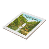 Vintager Cuyahoga-Nationalpark Fliese (Seite)