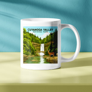 Vintager Cuyahoga-Nationalpark Kaffeetasse