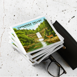 Vintager Cuyahoga-Nationalpark Magnet