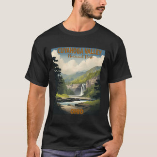 Vintager Cuyahoga Tal Nationalpark California T-Shirt