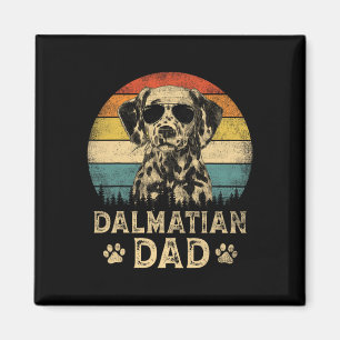 Vintager Dalmatiner Vater Hunde Liebhaber Vater#39 Magnet