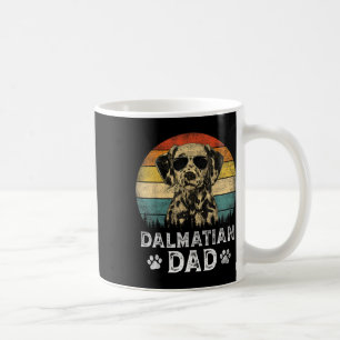 Vintager Dalmatiner Vater Hunde Liebhaber Vater &# Kaffeetasse