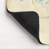 Vintager Damast Mousepad (Ecke)