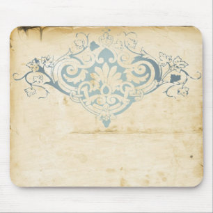 Vintager Damast Mousepad