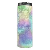 Vintager Damastengraustein Thermosbecher (Rückseite)