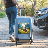 Vintager Dampfzug Aufkleber (Koffer Insitu)