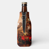 Vintager Dampfzug Flaschenkühler (Flasche Rückseite)