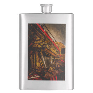 Vintager Dampfzug - Großvater der Raumsonde Flachmann