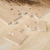 Vintager Dampfzug / Lokomotive Art. Fahrergeschenk Puzzle (Seite)