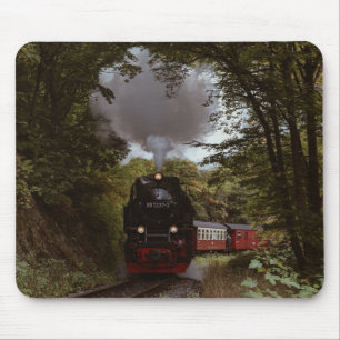 Vintager Dampfzug Motor Bahn 997237-3 Mousepad