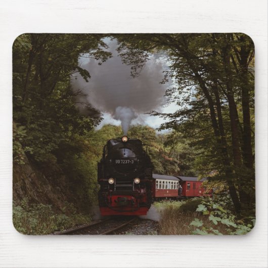 Vintager Dampfzug Motor Bahn 997237-3 Mousepad (Vorne)