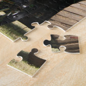 Vintager Dampfzug Motor Jigsaw Puzzle (Seite)