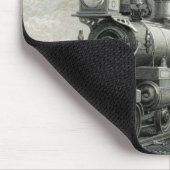 Vintager Dampfzug Mousepad (Ecke)