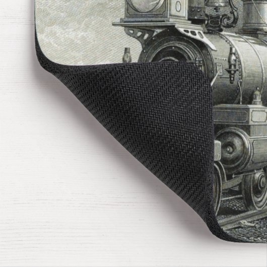 Vintager Dampfzug Mousepad (Ecke)