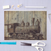 Vintager Dampfzug Seidenpapier (Handwerk)