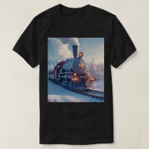 Vintager Dampfzug Winterlandschaft Schneeberg