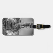 Vintager Dampfzugentwurfs-Gepäckumbau Gepäckanhänger (Vorderseite horizontal)