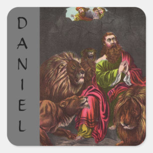 Vintager Daniel im Lions Den Sticker
