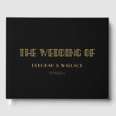 Vintager Deko der 20er Jahre Gästebuch (Vorderseite)