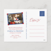 Vintager Deko Festive Foliage Frohe Weihnachten Fo (Rückseite)