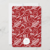 Vintager Deko Frame Classic Feiertag einladen Einladung (Rückseite)