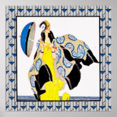 Vintager Deko Lady (Vorne)