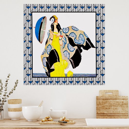 Vintager Deko Lady (Küche)