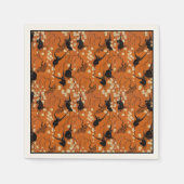 Vintager Deko Monkey Musterpapier Napkins Serviette (Vorderseite)