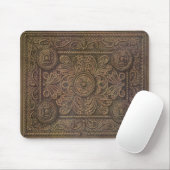 Vintager dekorativer Entwurf Mousepad (Mit Mouse)