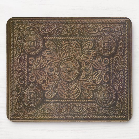 Vintager dekorativer Entwurf Mousepad (Vorne)
