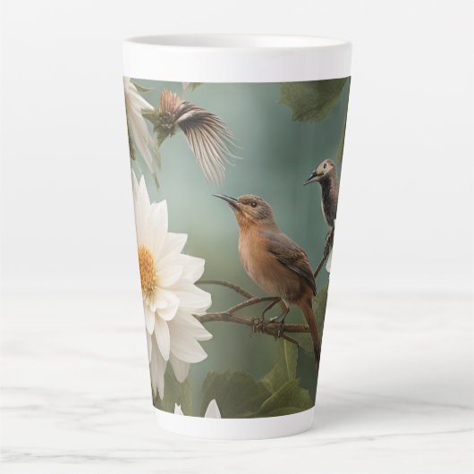 Vintager Designlatte Cup Milchtasse (Vorderseite)