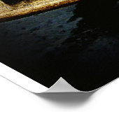 Vintager Desktop - Schreibtisch für Studenten Poster (Ecke)