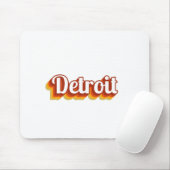 Vintager Detroit Mousepad (Mit Mouse)
