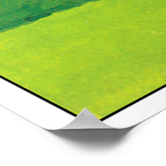 Vintager deutscher Golf Poster (Ecke)