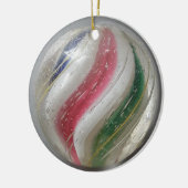 Vintager deutscher Handmarmor Keramik Ornament (Links)