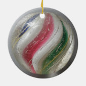 Vintager deutscher Handmarmor Keramik Ornament (Hinten)