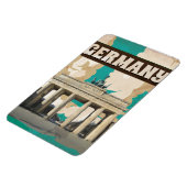 VINTAGER DEUTSCHER REISEPOSTER MAGNET (Linke Seite)