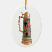 Vintager Deutscher Stein Keramikornament (Vorne)