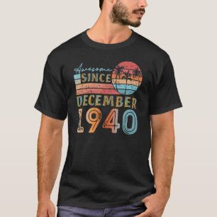 Vintager Dezember 1940 92 Jahre alt 82. T-Shirt
