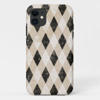 Vintager diagonaler RauteGrunge iPhone 5s Fall