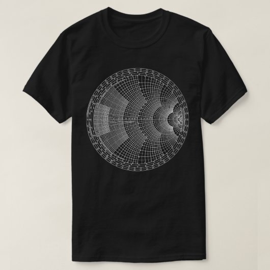 Vintager Diagramm Elektromagnetischer Wave Reflect T-Shirt (Design vorne)