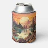 Vintager digitaler Nationalpark Dosenkühler (Kanne Rückseite)