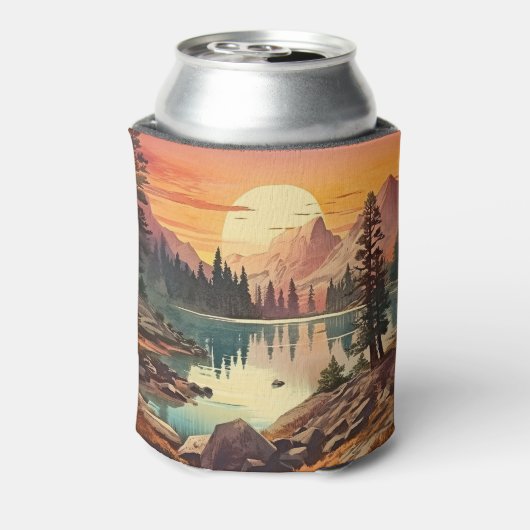 Vintager digitaler Nationalpark Dosenkühler (Kanne Rückseite)