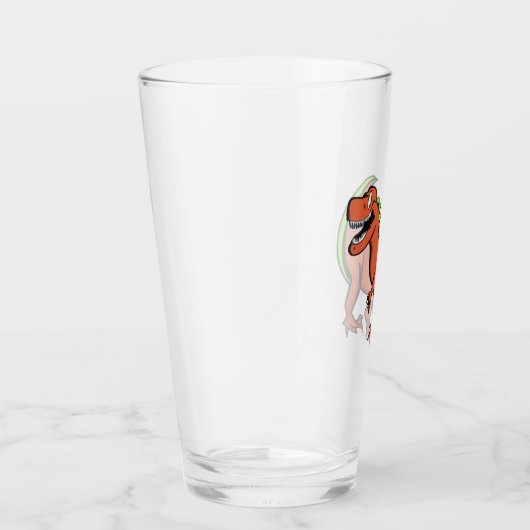 Vintager Dinosaurier Trinkgläser Glas (Rechts)