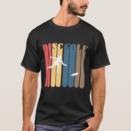Vintager Disc-Golf-T - Shirt (Vorderseite)