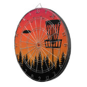 Vintager Disk Golf Frolf Frisbee Player Retro Dartscheibe (Vorderseite rechts)