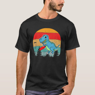 Vintager Disk Golf niedlicher Frisbekorb für Spiel T-Shirt